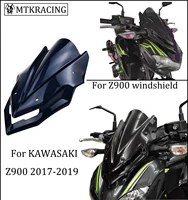 mtkracing for kawasaki z900 z 900 motorcycle front screen windshield fairing windshield 2017 2019