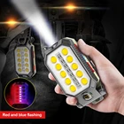 Супермощный портативный светодиодный фонарь 48 Вт, водонепроницаемый рабочий светильник с USB-зарядкой, уличная лампа для кемпинга с внешним аккумулятором