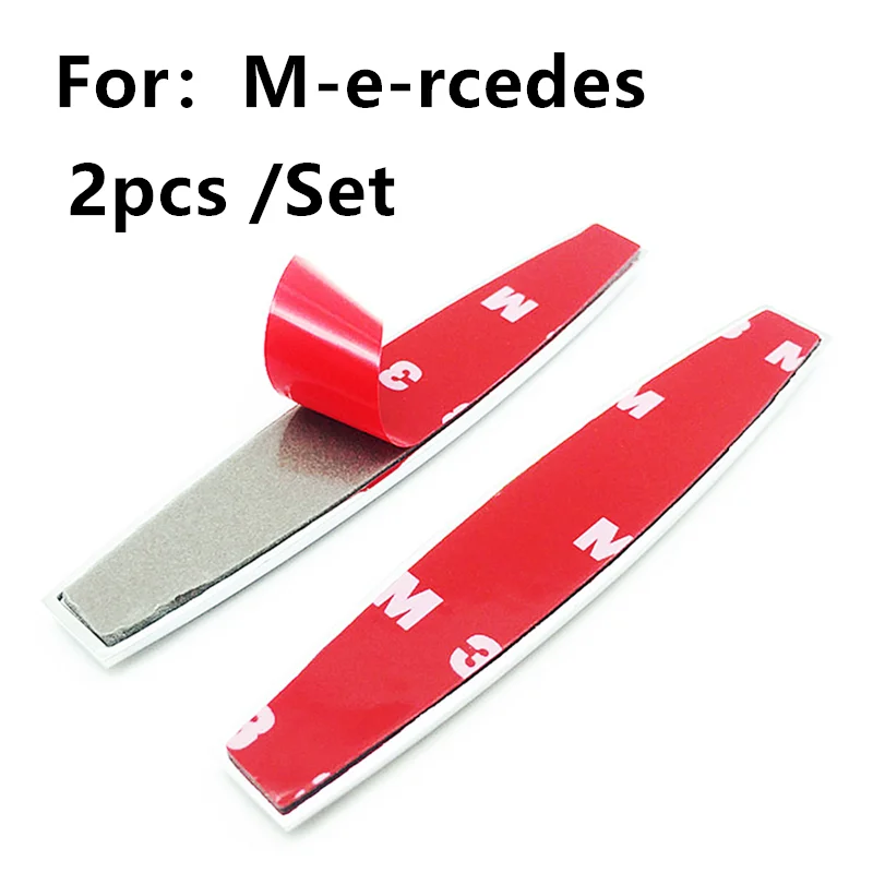 2 шт. 3D металлический Стикеры задний багажник бампер для автомобильного