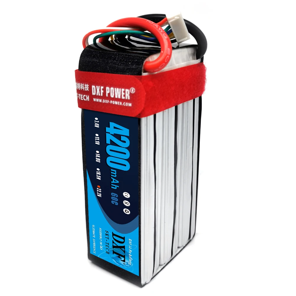 2 шт dxf хорошее качество rc lipo батар