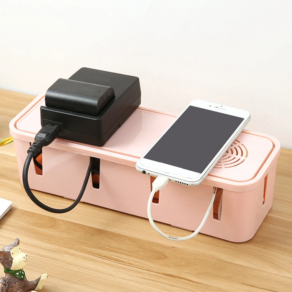 Новая настольная розетка коробка для хранения провода патч-панель фиксированная