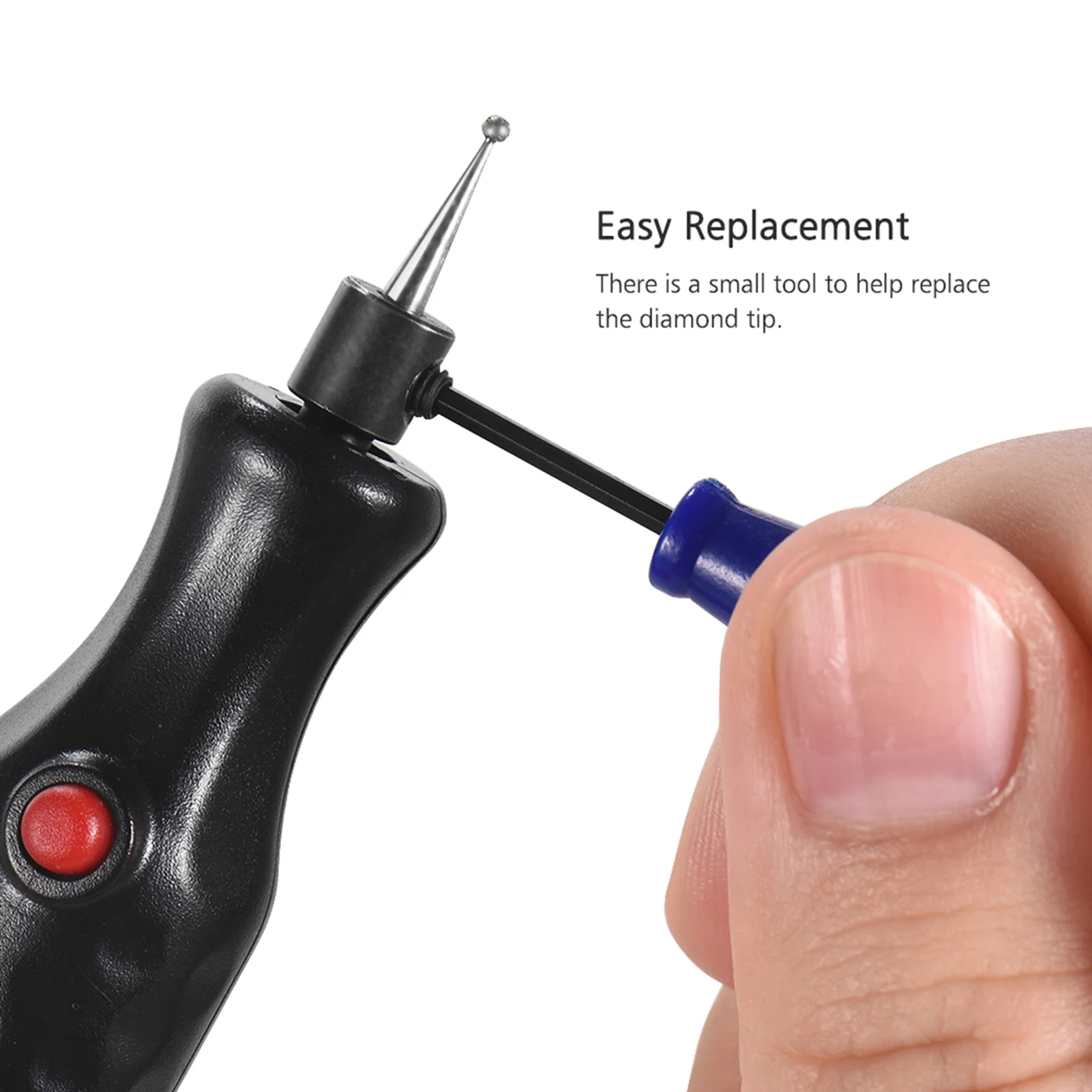 Электрическая Микро гравировальная ручка мини-гравировальный станок