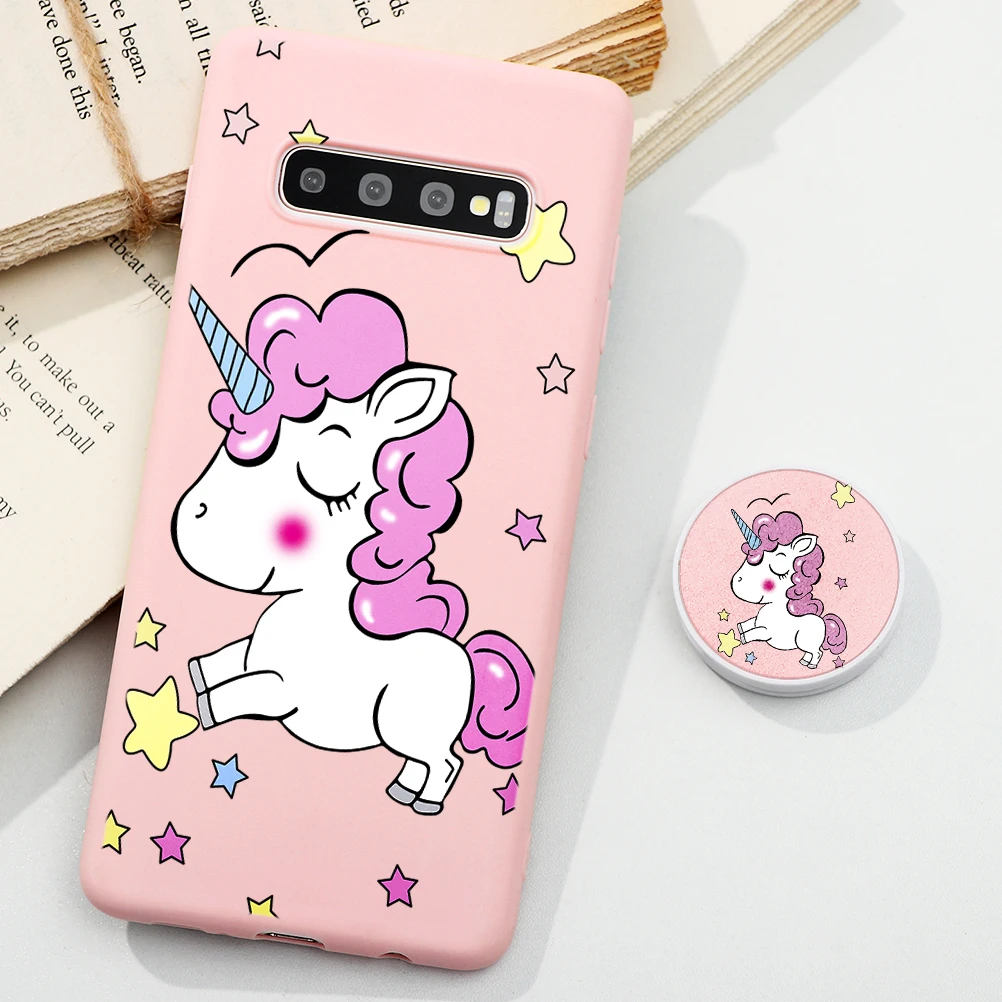 

Phone Holder Case For Samsung Galaxy A52 A32 A72 A50 A51 A21S A12 A31 A41 A70 A71 Note 20 S20 FE S21 Ultra S10 S9 S8 Plus Case