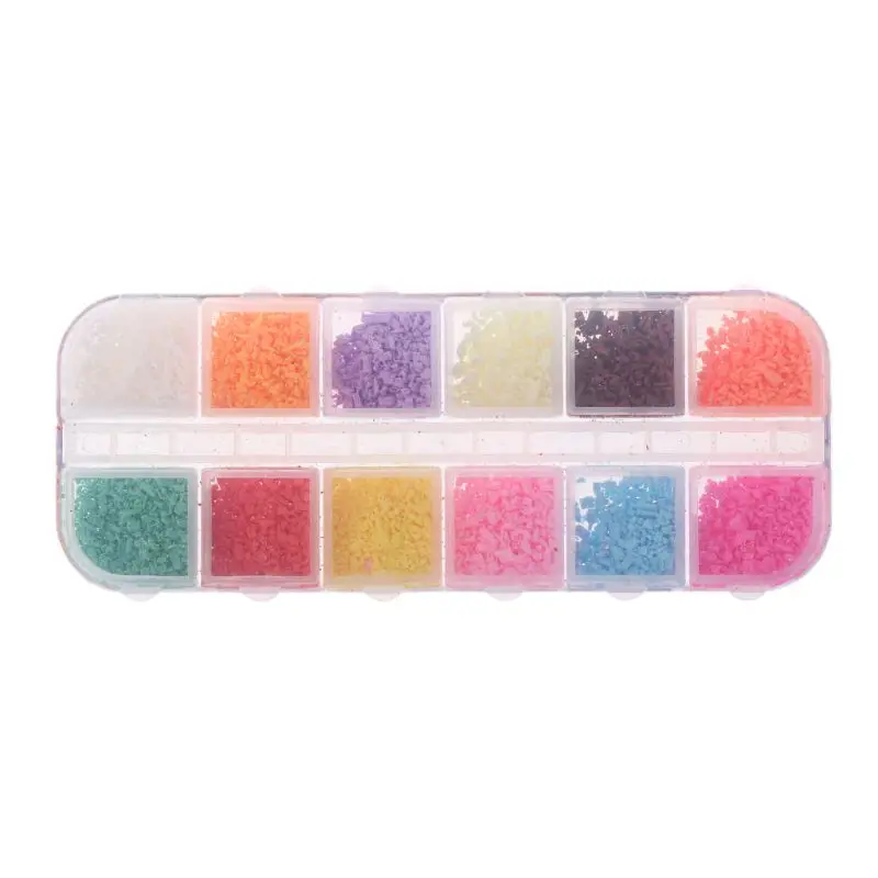 

Slime Slime Beads Box Fruit Slice Sprinkles Slime Filler For Handgum Foam Fluffy Slime Clay Mud DIY Supplies Decoration Toys