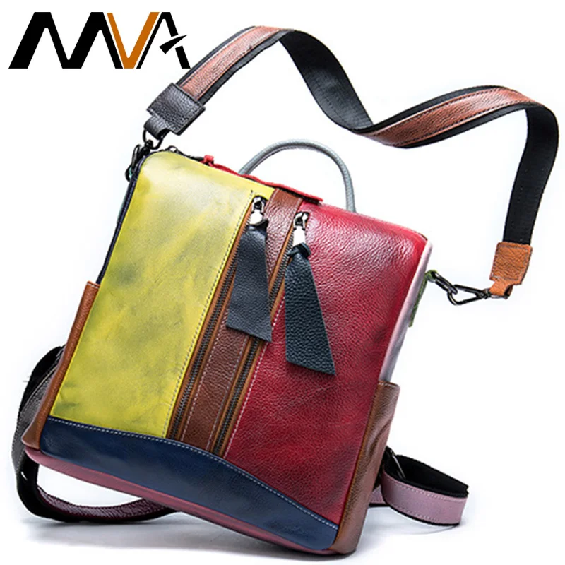 MVA сумочки женская сумка из натуральной кожи женские сумки на плечо трансформеры