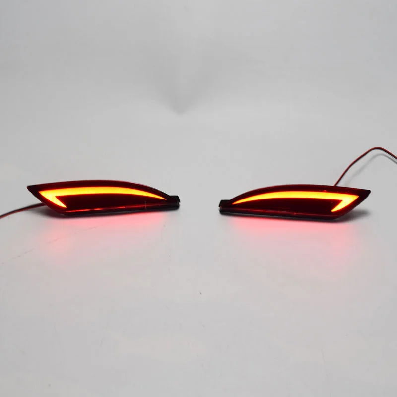 Автомобильный Стайлинг Светодиодный отражатель заднего бампера светильник s для
