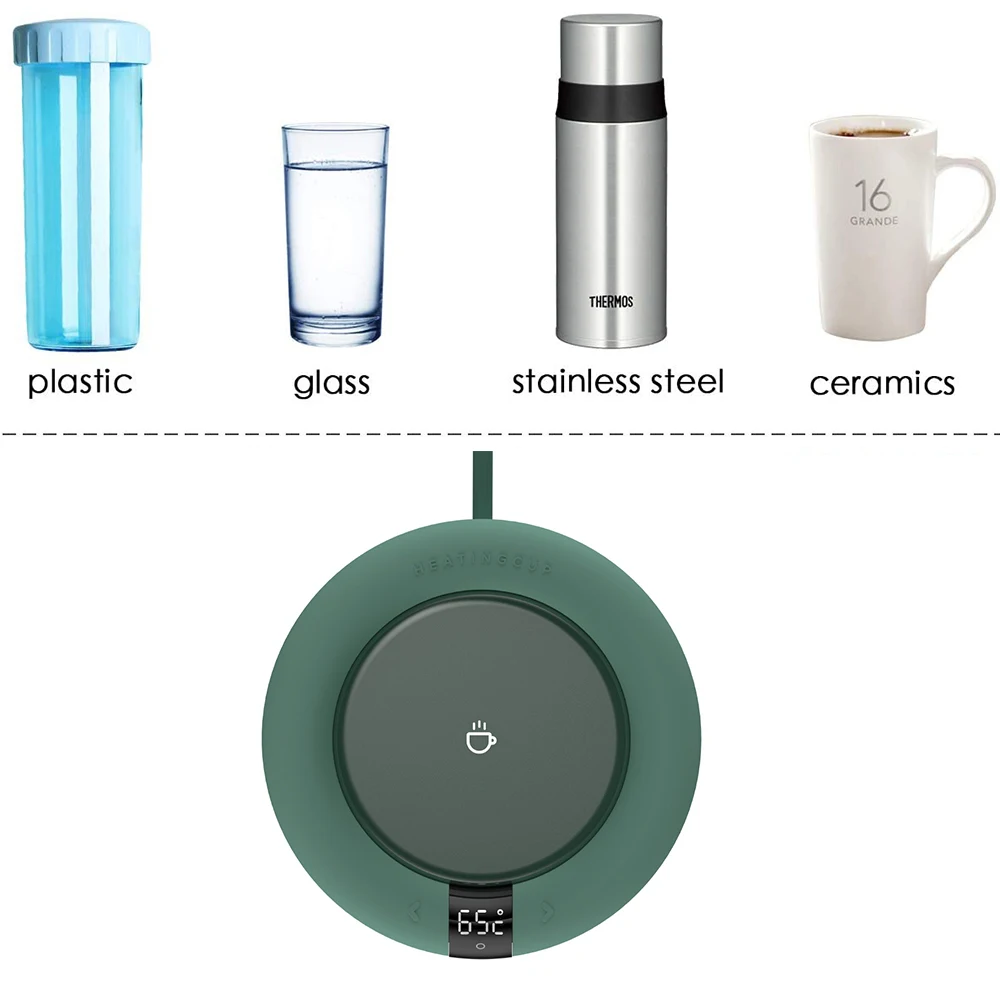 Умный автоматический подогреватель кофе YAJIAO для чашки 3 скорости контроль