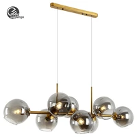 modern pendant ceiling lamps black gold metal glass light living room decorations lighting for bedroom hanging lamp e27 bulb