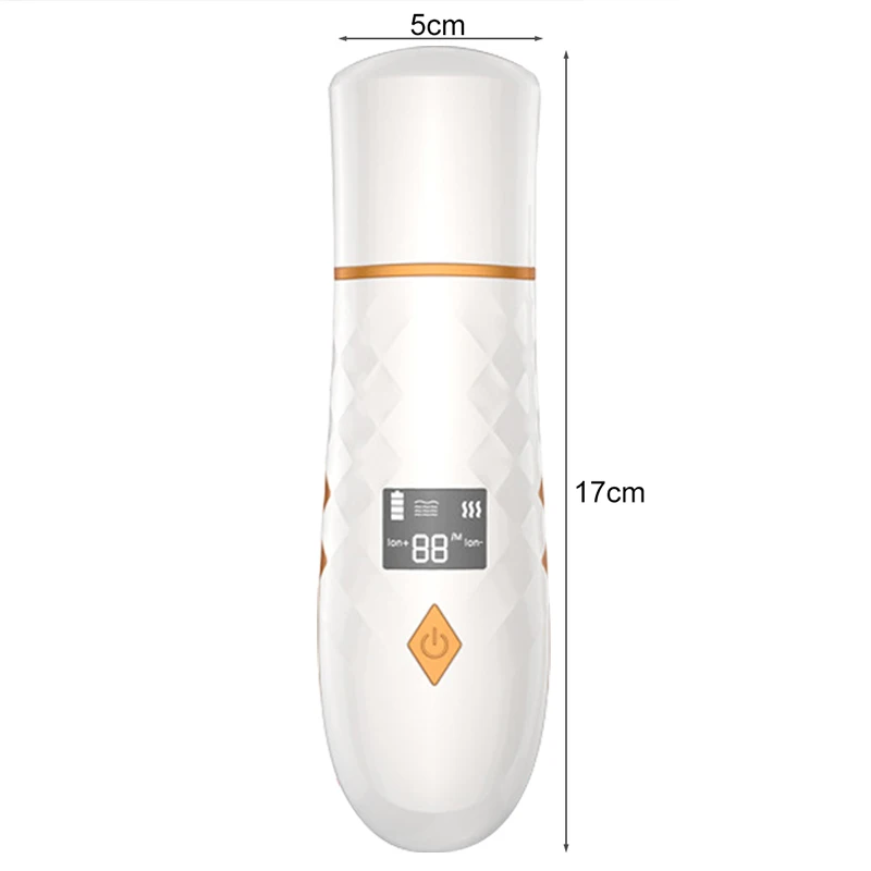 

Skin Scrubber Facial Skin Scrubber Electric SPA Gentle Blackhead Remover Ultrasonic Facial Cleaner Spatula Face Lifting Massager