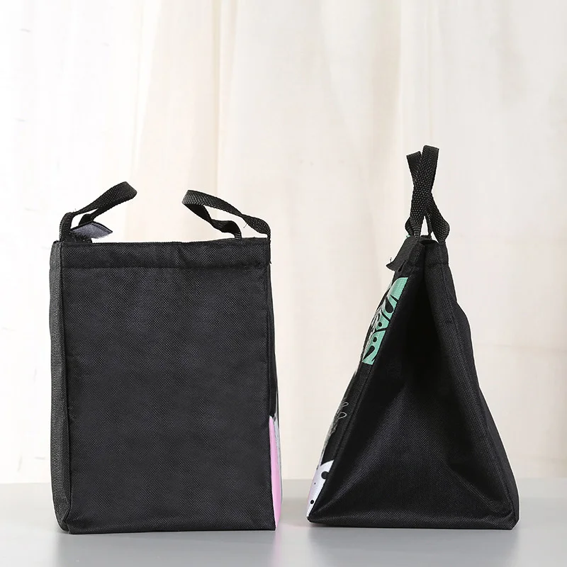 Милая мультяшная Термосумка с фламинго портативная детская для ланча и пикника