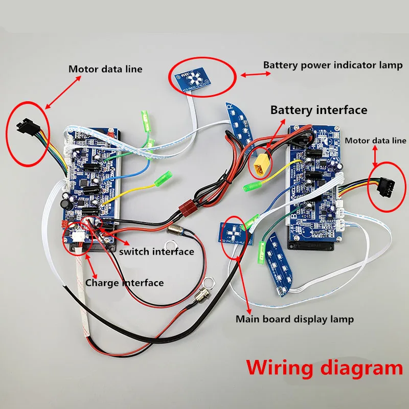 Two-wheeled Balancing Car Mainboard Controller Driver Board 6.5 Inch 7inch 8 10inch Universal Circuit Gyroscope | Инструменты