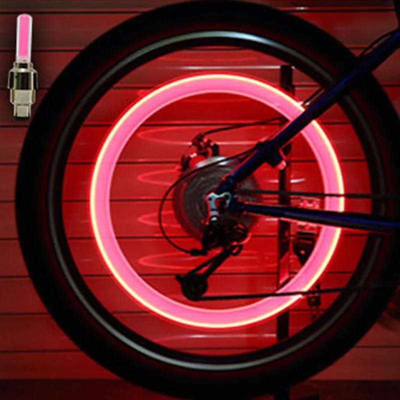 2 шт. велосипедные фары колпачки для колес и шин светодиодный велосипедный фонарь