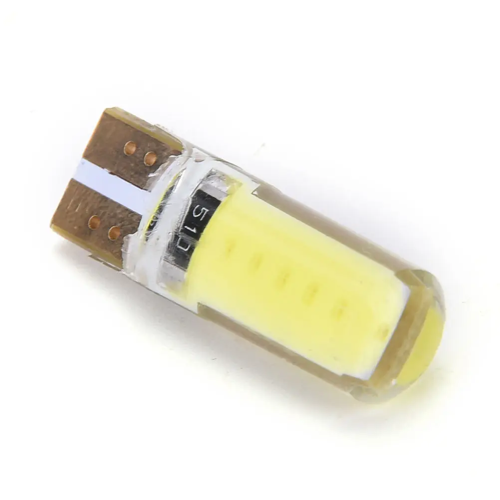 

Super Bright T10 Silica Gel COB High Power 194 168 Car Led Lights LED License Plate Bulbs New 1 Piece