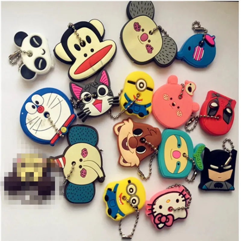 Защитный чехол для ключей из мягкого силикона 5 шт./компл. |