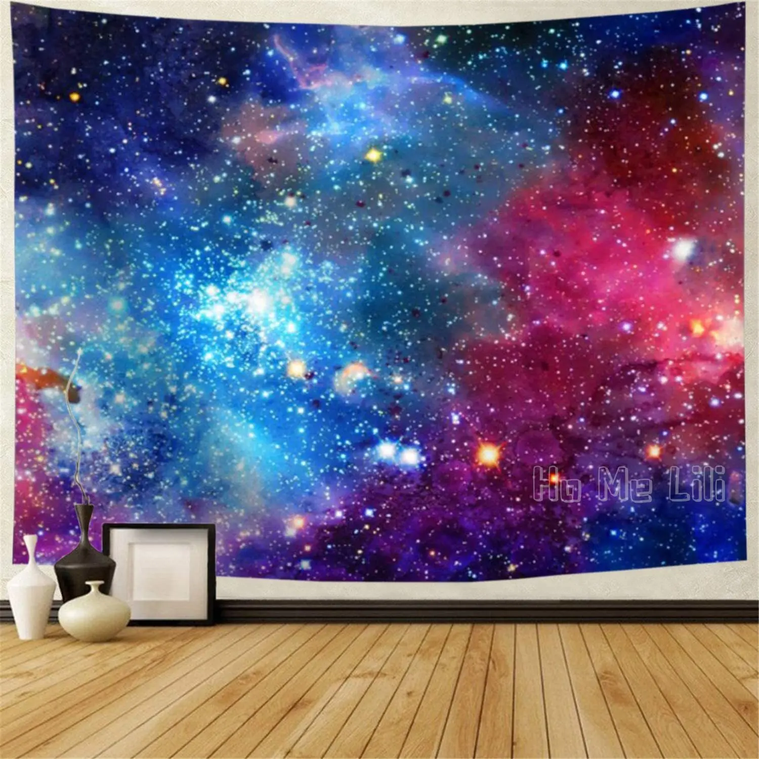 

Galaxy Nebula Starry Sky Colorful Cosmic Out Space Psychedelic Mystic Stars Tapestry For Living Room Dorm Decor