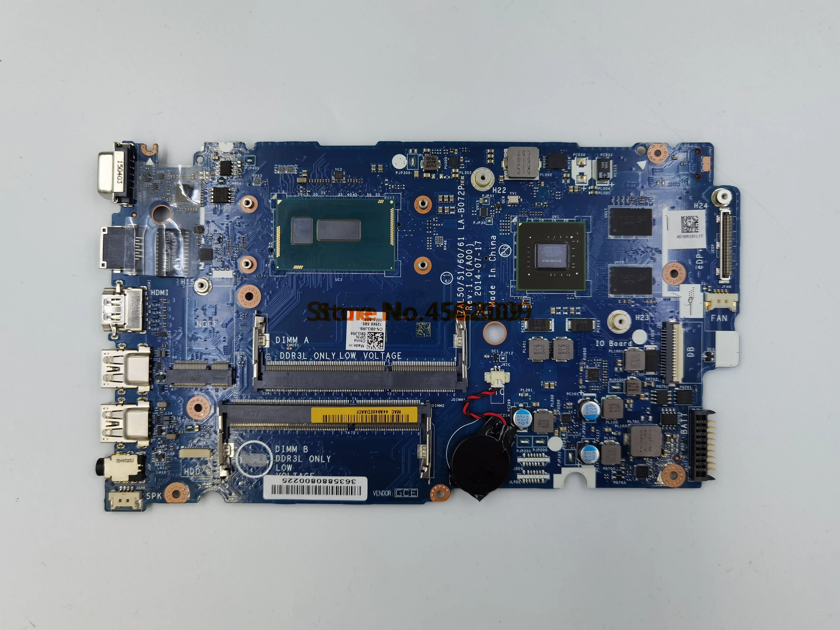 CN-08GJR6 08GJR6 8GJR6 для Dell Latitude 3450 3550 LA-B072P материнская плата ноутбука с процессором I5-5200U