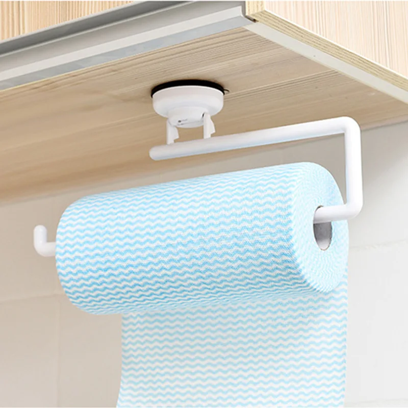 

Кухонные аксессуары, держатель для хранения, Вакуумная присоска, Бумажные Вешалки для полотенец, инструмент, Полка для полотенец, бумажная ...