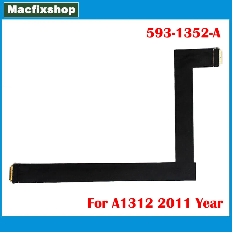 Новый 593-1352-A A1312 LCD LVDS светодиодный экран лента для показа гибкий кабель iMac 27