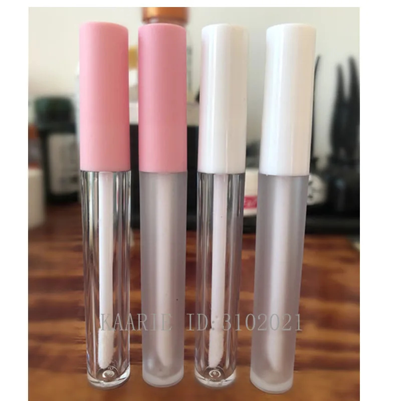 

Wholesale 2.5ml Empty Lip Gloss Tube Clear/Frosted Lip Balm Tubes Containers Mini Lipstick Refillable Bottles Lipgloss Tubes