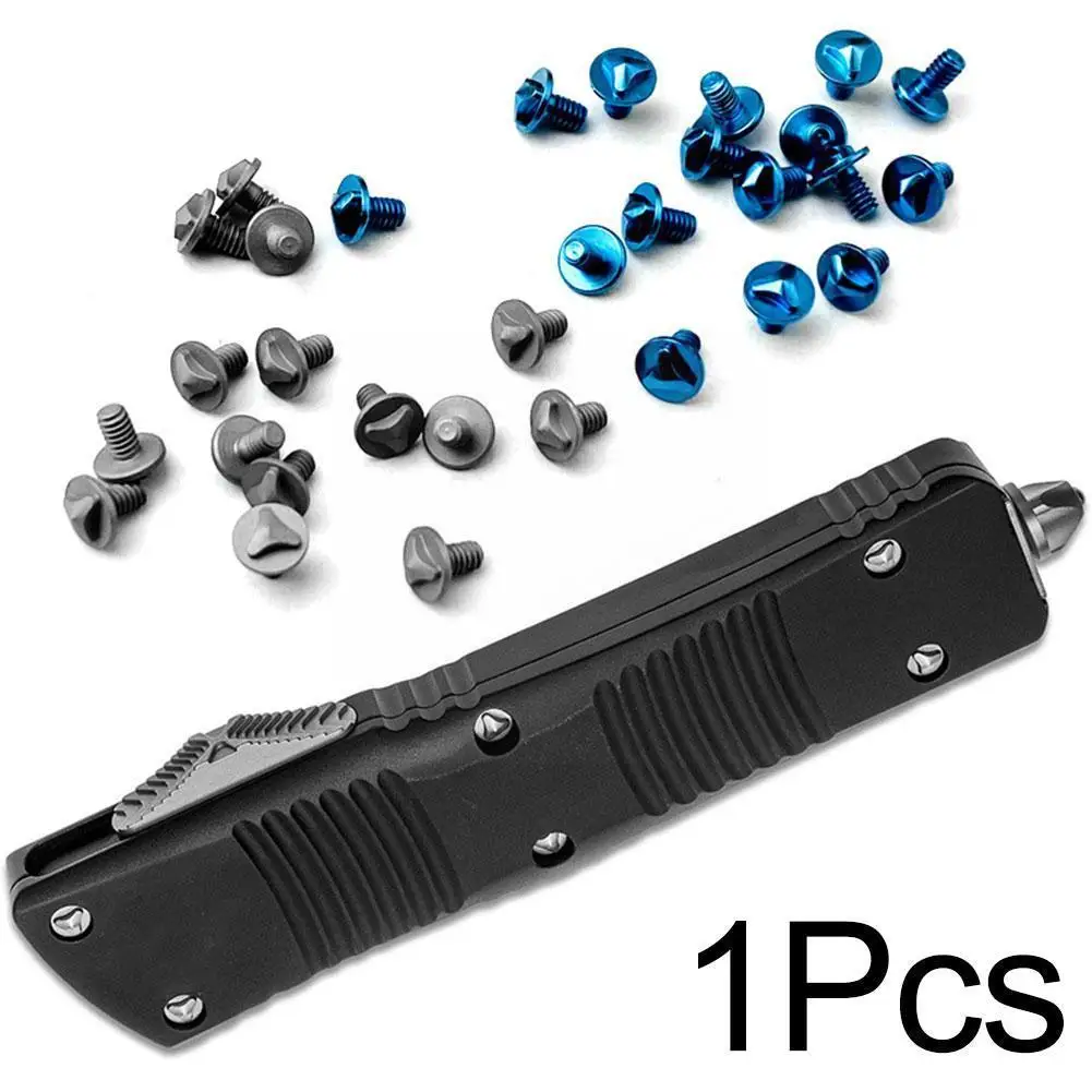 

1pcs CNC Steel Knife Handle Screws for Microtec Combat Knives DIY Making Repair Nail Rivet Parts Accessories Z6I5