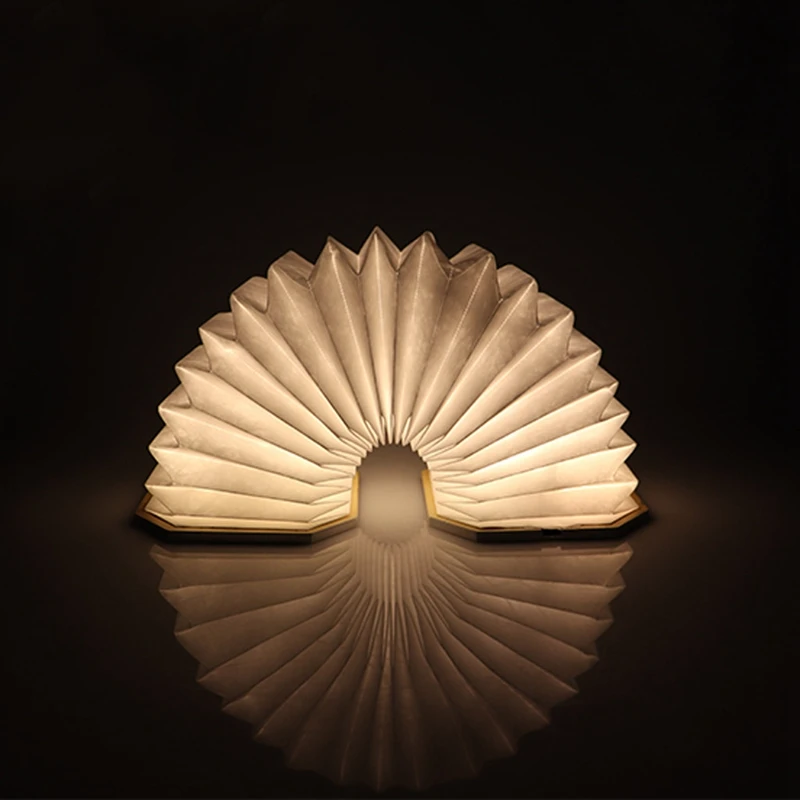 Светодиодный светильник-книжка + usb-кабель складной перезаряжаемый светодиодный