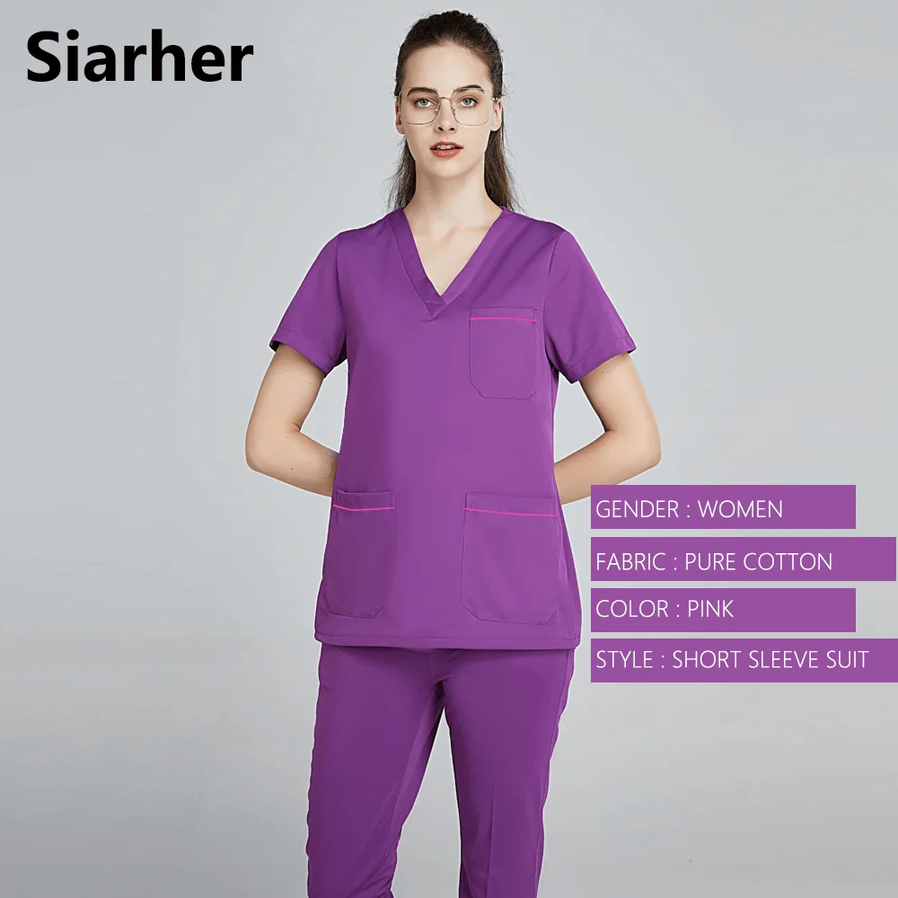 Униформа медицинская женская/Мужская с коротким рукавом | Тематическая одежда и