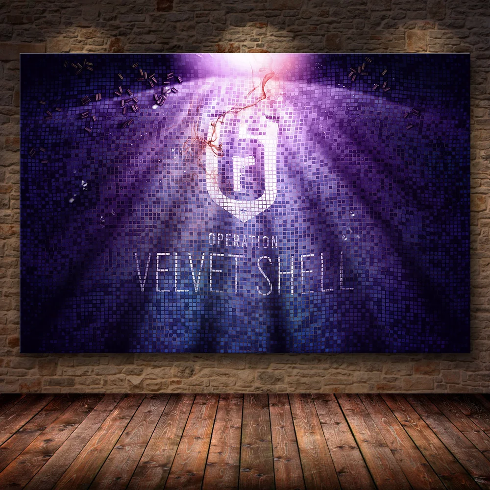 14 Unframed постер украшение картина Tom Clancy's Rainbow Six Siege на HD холсте картина искусство картина маслом - Цвет: 14