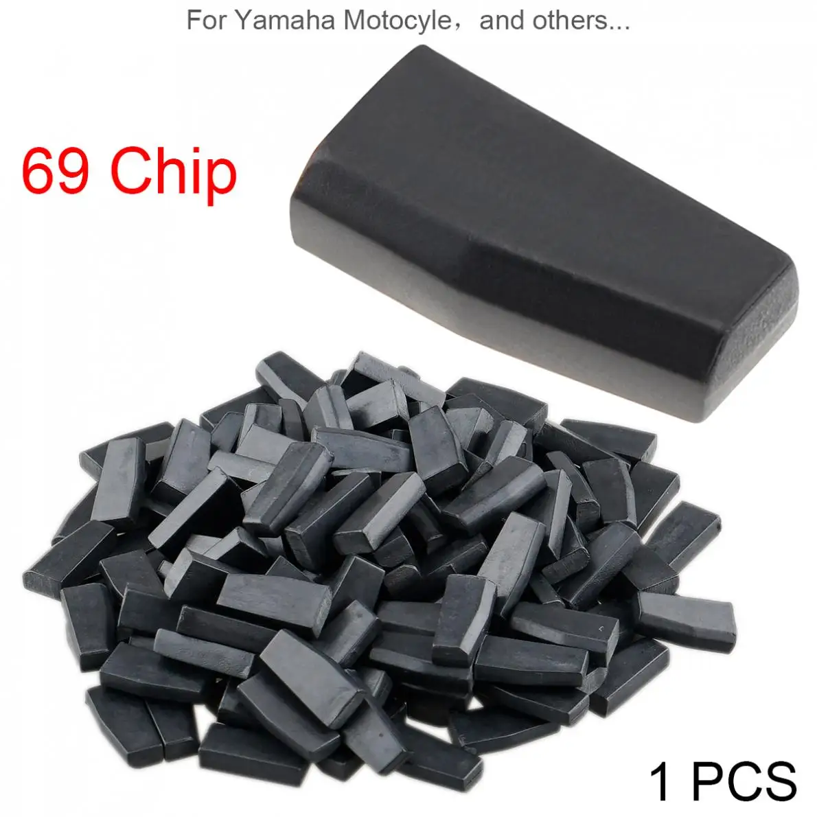 1 шт. пустой 4D69 ID69 40 бит карбоновый чип ключ транспондер подходит для Yamaha Motocyle|Ключ