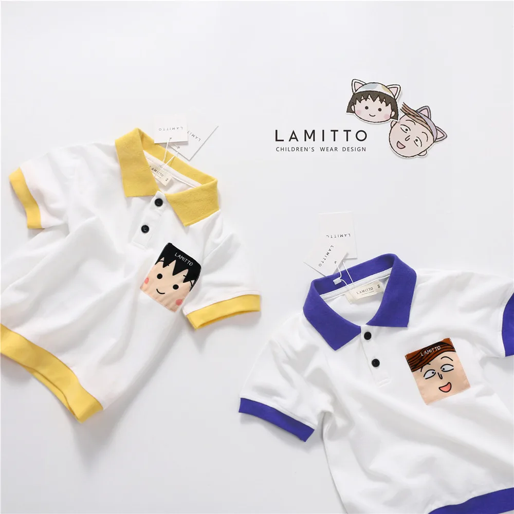 Tonytaobaby/Новинка Сезон лето Для мальчиков и девочек Простой контрастный рисунок