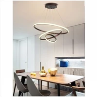 pendent lamp new living room pendent lamp simple modern dining room nordic ring chandelier office creative chandelier