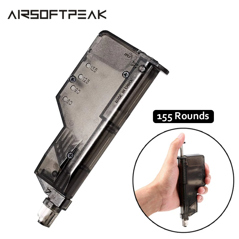 Страйкбол быстрая скорость ВВ грузчик для 155 патронов большой емкости
