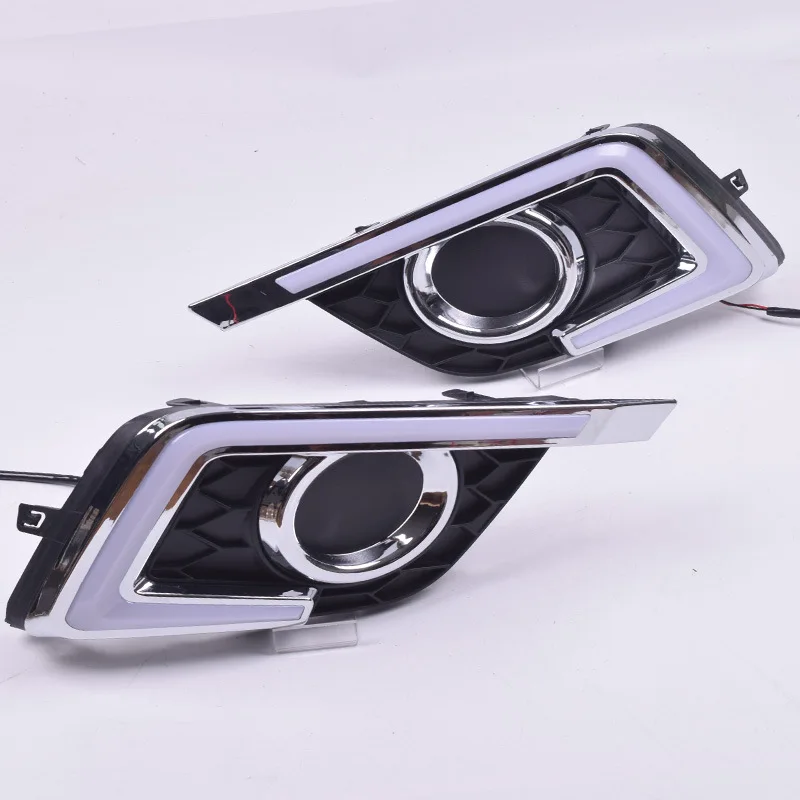 car-styling For Nissan Sentra 2016 2017 LED driving DRL with Daytime Running Light style Daylight Fog Head Lamp | Автомобили и