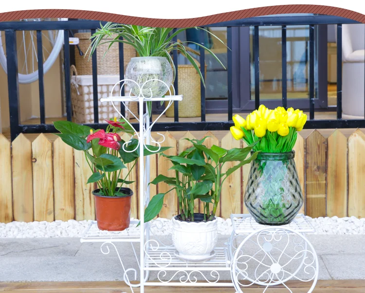 

FLOWER SHELF MULTI-STOREY INDOOR WROUGHT IRON GREEN POT RACK FLOOR-STANDING LIVING ROOM HANGING ORCHID MEAT BALCONY