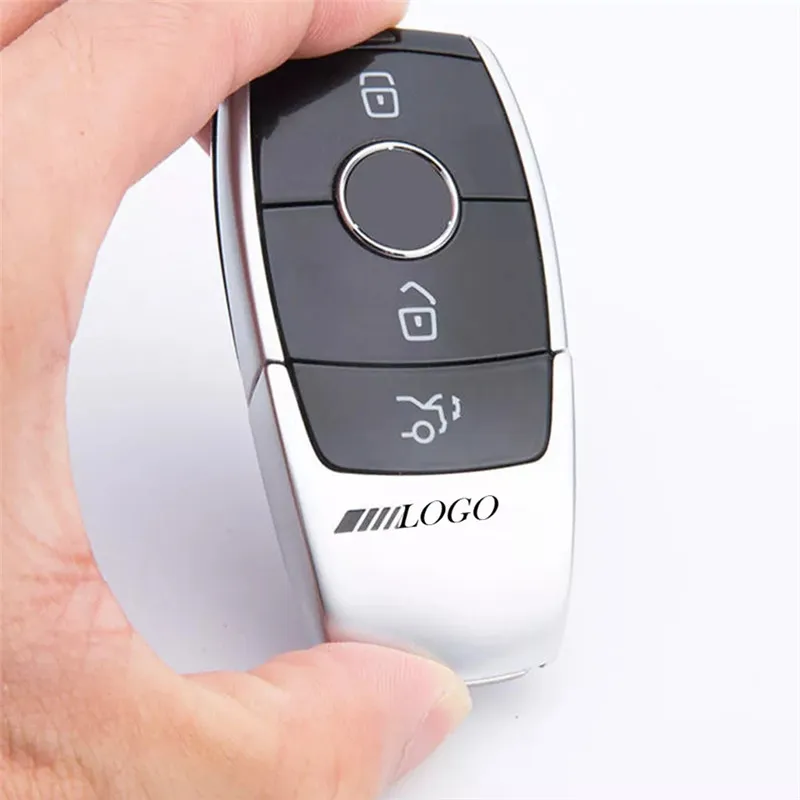 Металлический чехол для Mercedes Benz W212 W211 W210 W213 W205 W202 W203 W204 W177 C63 E63 S63 AMG Logo Чехол ключа