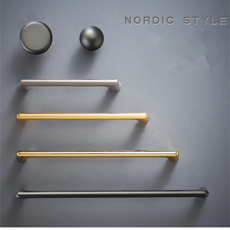 Золото дверные ручки для мебели черный выдвижной ящик кухонного шкафа сплав