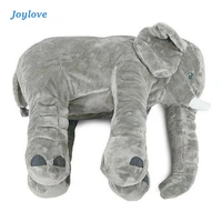 joylove elephant stuffed pillow plush toy comfortable baby pillow for baby soft sleeping back cushion huggable elephant pillow
