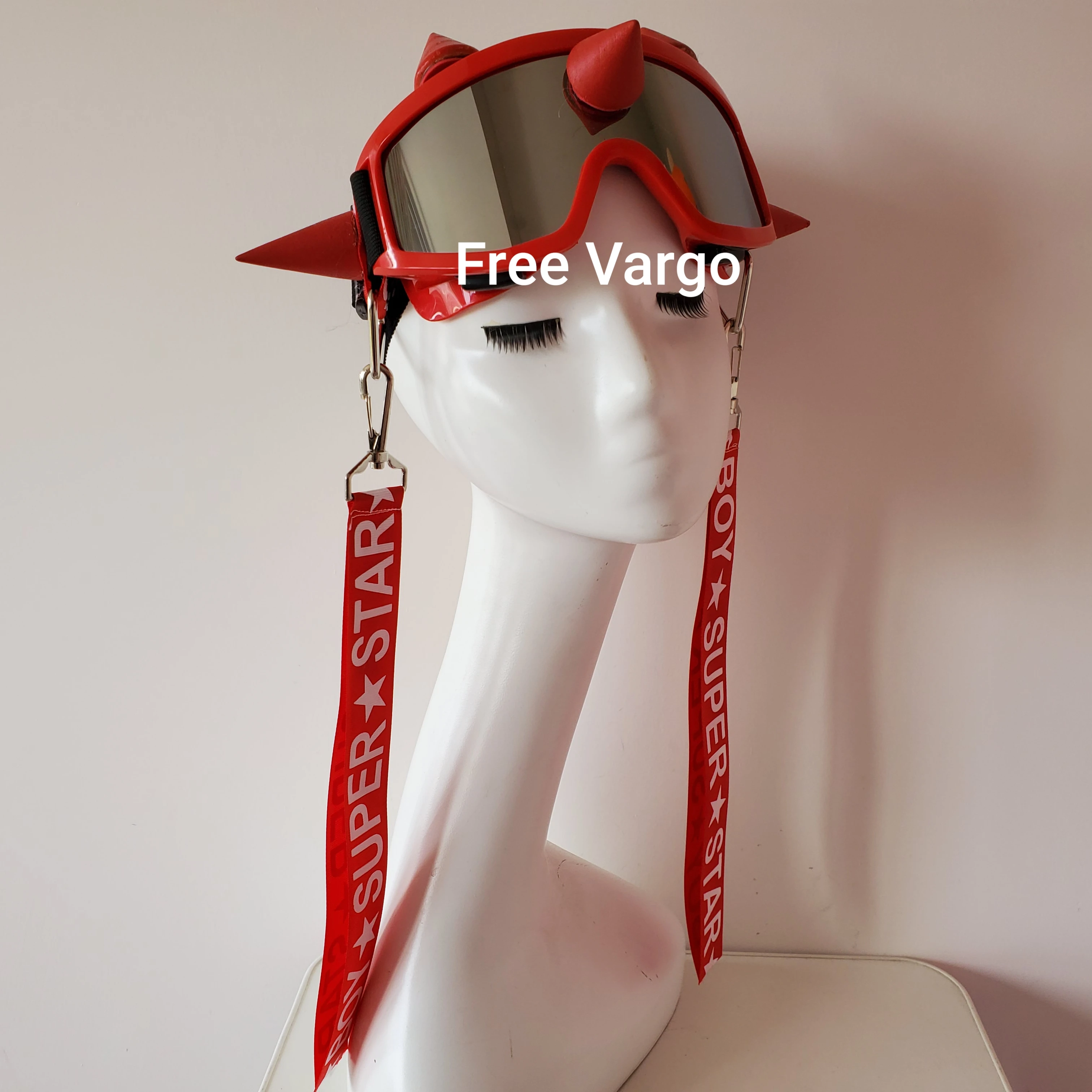 Голографические очки &quotгорящий человек&quot для ночного клуба шипы в стиле панк