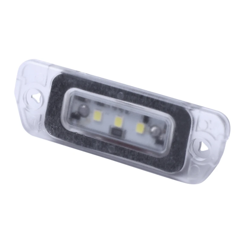 2 Pcs Error Free Xenon White Car LED License Plate Light A2518200166 Fit For Mercedes AMG GL450 GL500 X164 ML350 R/G/M Class | Автомобили