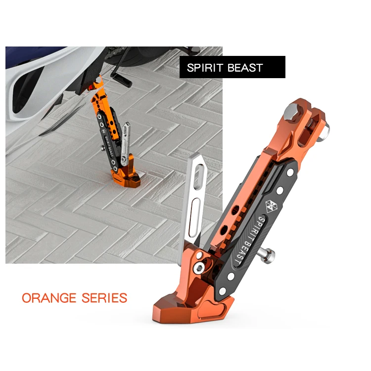 SPIRIT BEAST мотоциклетная подставка, подъемная накладка, подножка, мотоциклетные боковые подставки, пластина для Honda Nc700x CB190 Yamaha Cygnus Ducati Monster