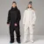 Мужской водонепроницаемый комбинезон с капюшоном, спортивный, женский, зимний, 2021, для сноубординга, зимние комбинезоны - изображение