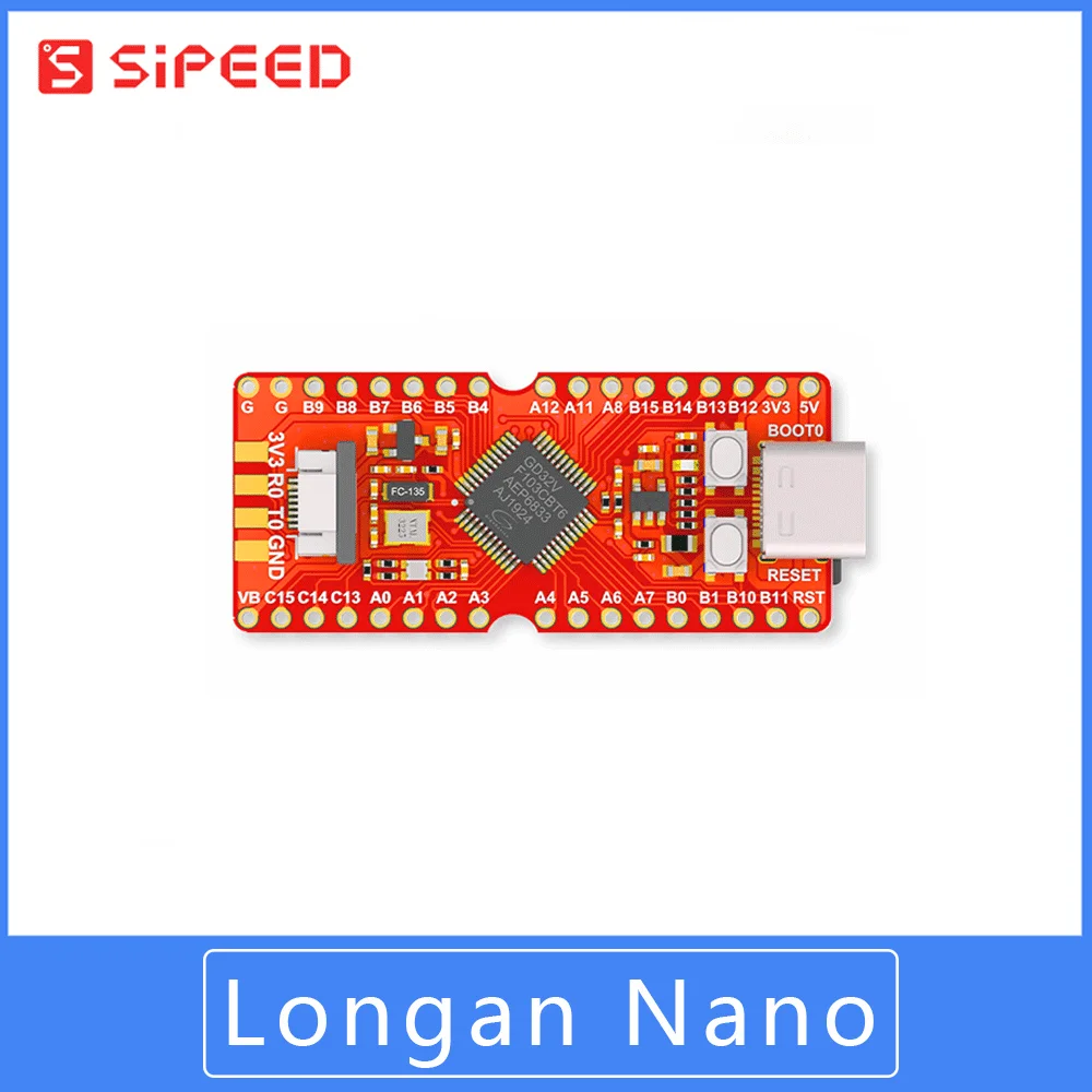 Sipeed Лонган Nano RISC V GD32VF103CBT6 MCU развития доска 2021 Новый печатная плата с ЖК