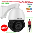 IP-камера SONY IMX 335 с 30-кратным зумом и поддержкой Wi-Fi, 5 МП, Hikvision