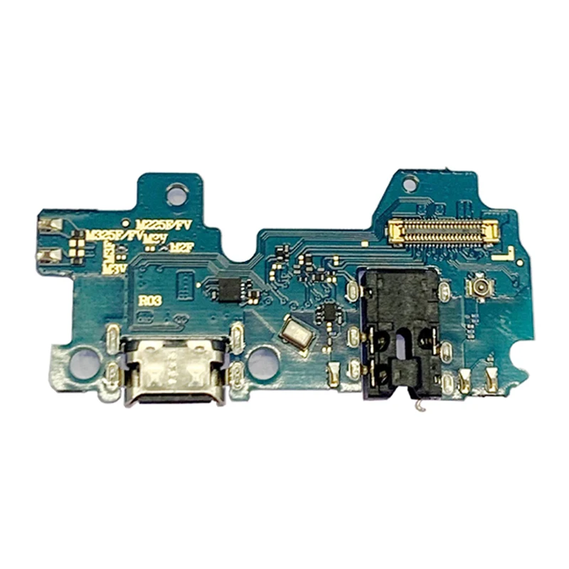 USB-коннектор для зарядного порта плата гибкий кабель Samsung M22 M225 M32 M325 зарядный
