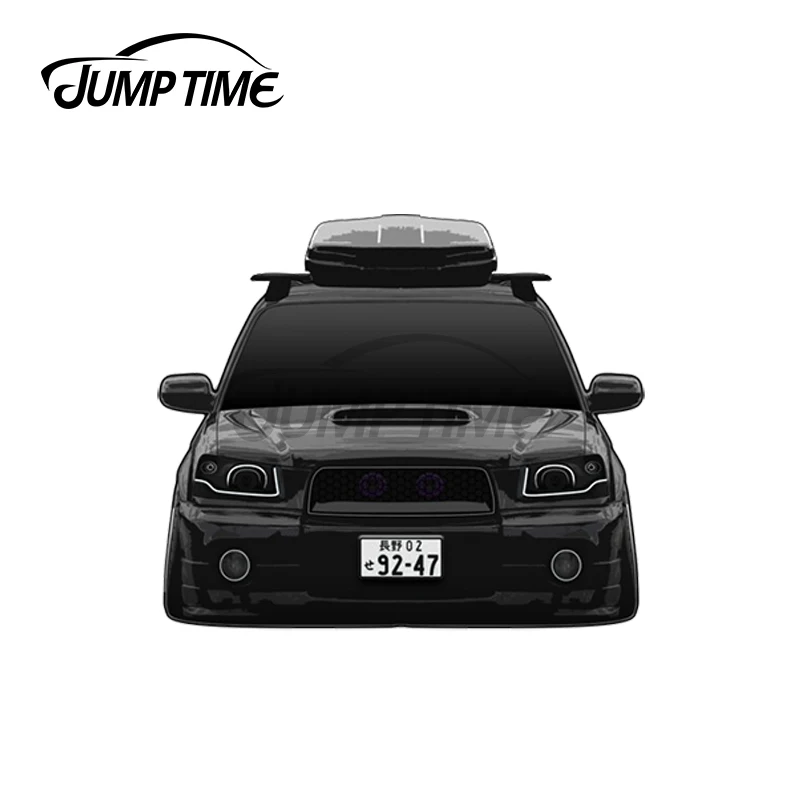 

Время скачка 13x6,5 см для захлопывания Forester StI JDM, горнолыжная шкатулка, декоративная наклейка для холодильника, RV Graphics