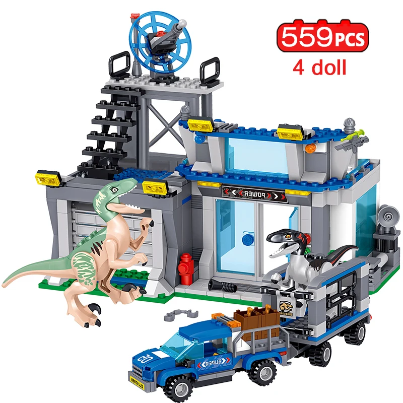 Агентство безопасности Юрского периода 559 шт. строительные блоки мир Периода