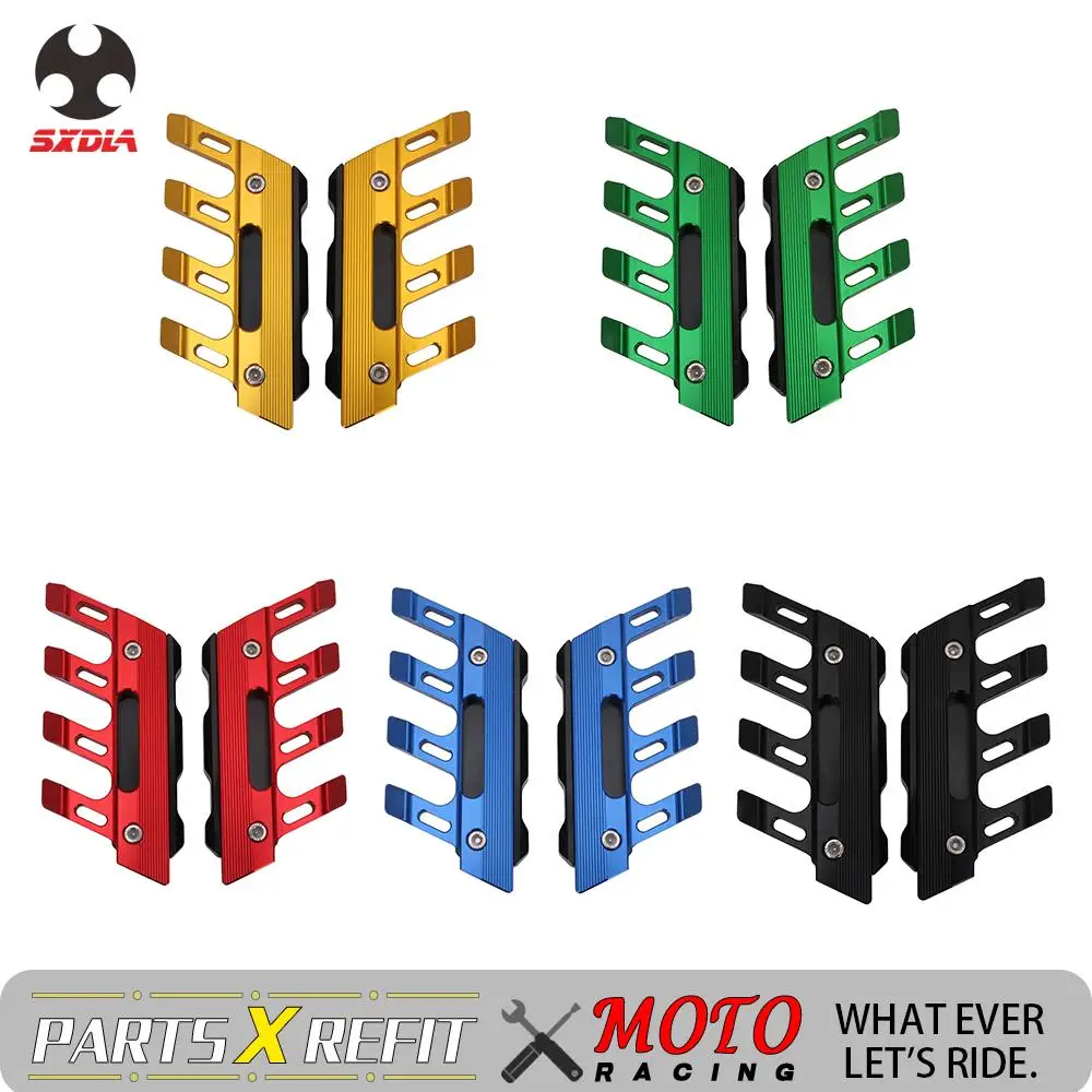 CNC переднее крыло мотоцикла слайдер крышка для Kawasaki Z750 Z800 Z900 Z1000 Yamaha R1 R6 MT09 MT10 R1200GS