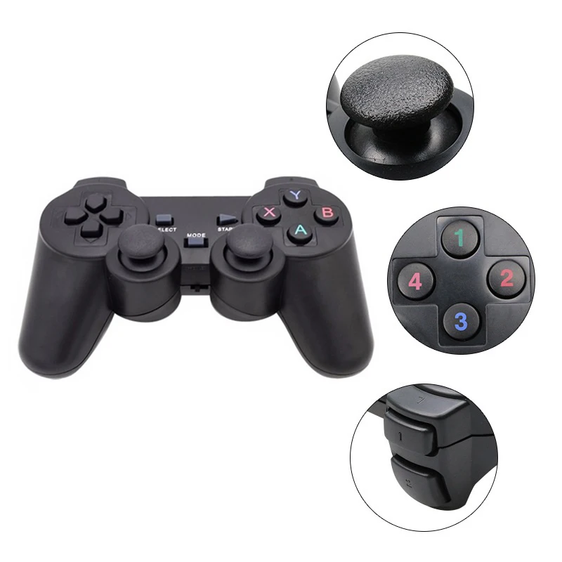 Беспроводной игровой контроллер 2 4G геймпад джойстик для ПК и ноутбука PS3 ТВ