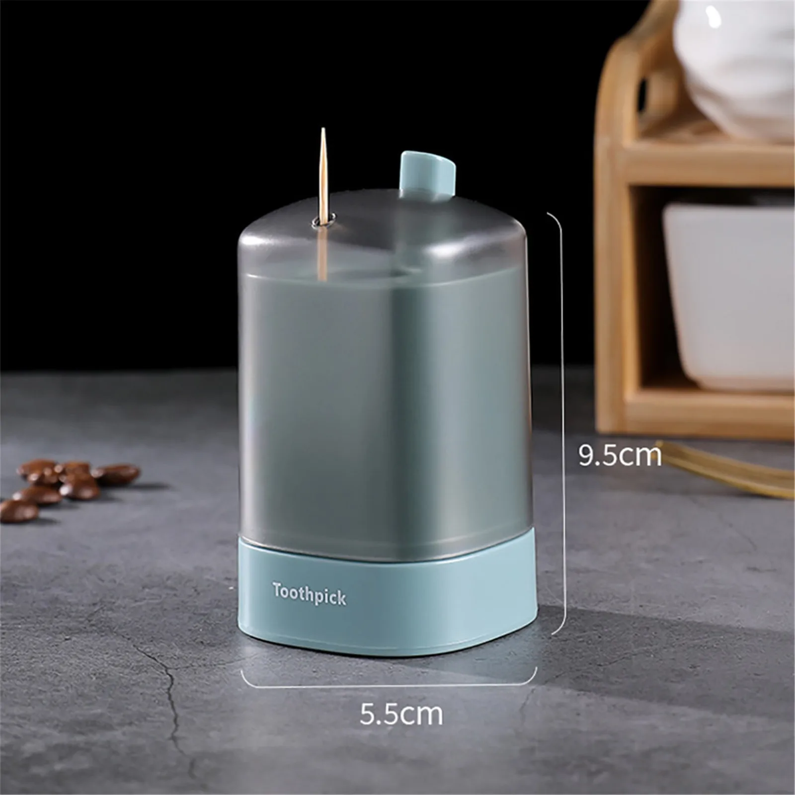 

Home Creative Automatically Pops Up Toothpick Box Home Living Room Dining Room Toothpick Storage Box For Toothpicks FFT
