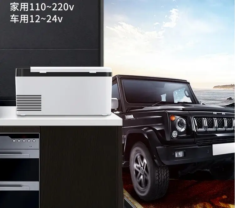 Портативный Alpicool 25L автомобильный домашний холодильник мини AC100 240V DC12/24V для