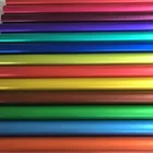 50 см x 500 см Черный Серый Красный Синий Серебристый Фиолетовый Оранжевый Зеленый Матовый Металлик Виниловая пленка клейкая Автомобильная фольговая пленка наклейка на воздух